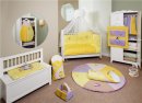 Комплект в детскую кроватку Feretti Bee Yellow Prestige LONG 6 предметов