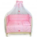 Комплект постельного белья в детскую кроватку Bombus Бабочки 3 предмета