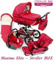Детская коляска 3 в 1 Maxima Elite Stroller B&E