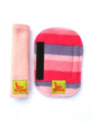 Buggysnuggle Pink Stripe / Cerise